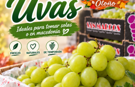 Uvas frescas en Frujuaida
